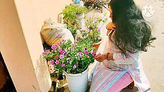 Desi mature bent over takes big cock doggystyle hardcore pounding