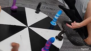 can i win big orgasm on this dildo wheel?