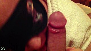 Blowjob Breakfast with Masked Cock Sucker!