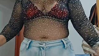 shoving shorts deep in ass during live stream fun