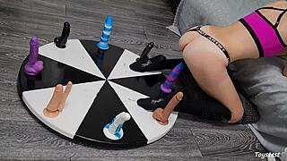 can i win big orgasm on this dildo wheel?