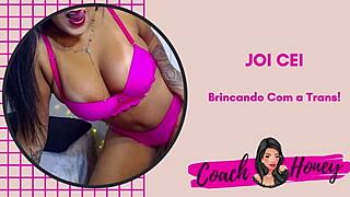 Crossdressing Amateur Jerks Off to Intense Trans JOI CEI Commands!