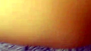 Real homemade couple enjoys passionate bedroom sex