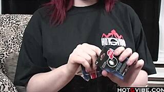 i'm messin up my corset pussy with toys curvy redhead fingers deep