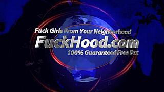 Dirty slutwife's gaping ass drilled deep then filled with hot creampie