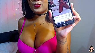 Crossdressing Amateur Jerks Off to Intense Trans JOI CEI Commands!