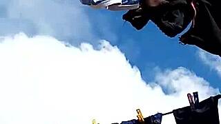 Milf neighbor's soaked panties tease intense masturbation session