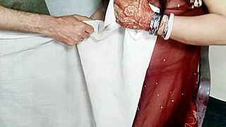 bareback anal pounding muslim bhabhi's big curvy ass on chair