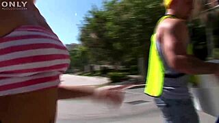 Jenny Lopez Bends for Perfect Ass Spooning Pound