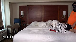 cruella's sunday night turns brutal with that thick black cock creampie