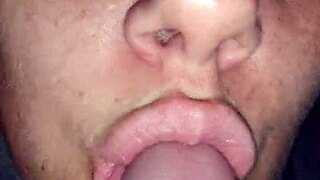 i bob hungrily on this pencil dick craving milf blowjob satisfaction