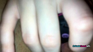 hey, watch this cute blonde russian finger her tight pussy with pink vibrator