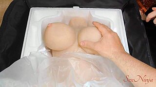 A Tantaly consultant lets me pound their lifelike fuck dolls up close!