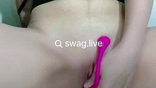 asian live streamer masturbates loudly moaning swag u liyunbabe