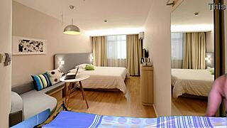 House maid's big tits and shaved pussy previewed outdoors