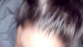 i bob hungrily on this pencil dick craving milf blowjob satisfaction