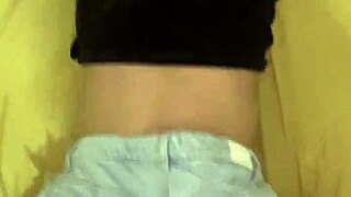 Amateur big ass bent over fucked hard shorts still on