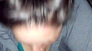 i bob hungrily on this pencil dick craving milf blowjob satisfaction