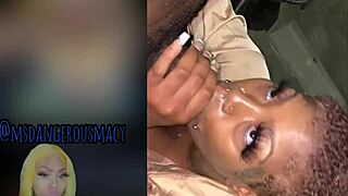 What if the neighbor's ebony milf steals her man's big black cock?