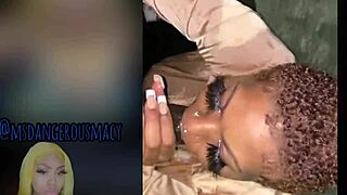 What if the neighbor's ebony milf steals her man's big black cock?