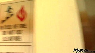 Brunette model deepthroats monster cock before cum in mouth