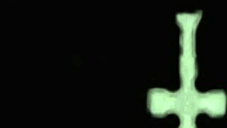 a curvy redhead explores dark satanism rituals deep in a real church