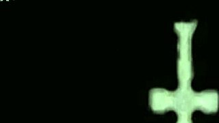 a curvy redhead explores dark satanism rituals deep in a real church