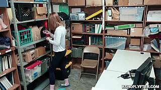 oh damn, lp officer's long cock plows katy kiss's pierced shoplyfter pussy in hardcore office ride!