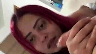 Horny Big Tits Babe Begs Friend's Huge Cock for Steamy Homemade Video