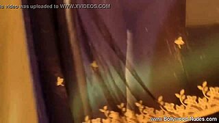 Her Erotic Indian Dance Teases Nude Undressing Arousal