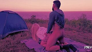 tight post-orgasm handjob cumshot from horny slut!