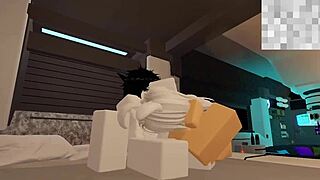 Random guy fucks me hard in Roblox