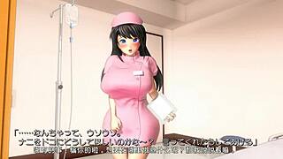 busty nurse cheers up horny patient big time