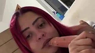 Horny Big Tits Babe Begs Friend's Huge Cock for Steamy Homemade Video