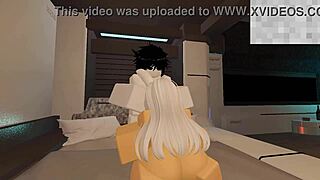 Random guy fucks me hard in Roblox