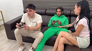 silvia preslar begs for double penetration domination