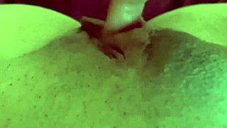 Super Horny Italian MILF Fingers Dripping Wet Pussy Up Close