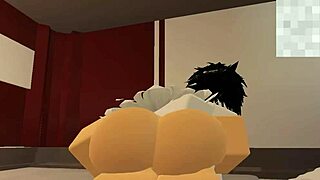 Random guy fucks me hard in Roblox