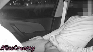 hey slutty french teacher, suck that stranger's cock in the public lot for hubby?