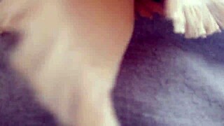 Flashing Big Tits in Public Garden Then Wet Panties Piss