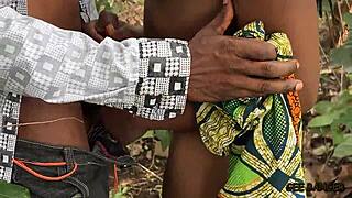 baba's huge tits and ass ridden hard by lover