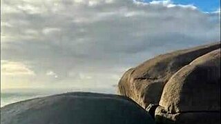 bbc bareback fucks two babes on nudist beach creampie