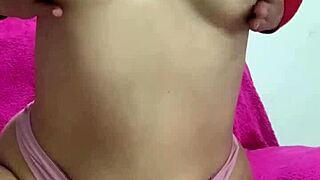 keilavenett's pretty curvy latina first homemade lingerie tease