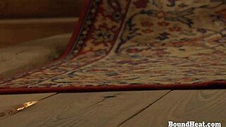 voyeur watches bound lesbian slave finger big tits to hard orgasm