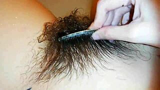 super hairy bush clit underwater pool fetish dive 🛁💦