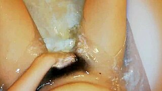 super hairy bush clit underwater pool fetish dive 🛁💦