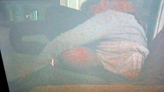 Hidden cam catches bride's wild handjob and cum on tits at wedding