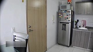 neighbor's slut demands cash for her curvy pussy no free favors here