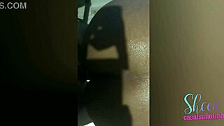 amateur girl's first anal pounding with pussy creampie