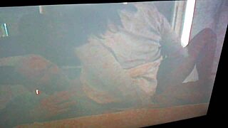 Hidden cam catches bride's wild handjob and cum on tits at wedding